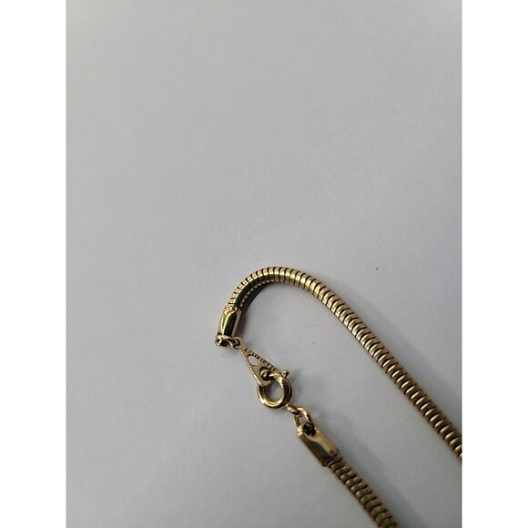 Vintage Amway Necklace Rope Chain Gold Tone Silver Tone Pendant Jewelry Costume - Picture 13 of 14